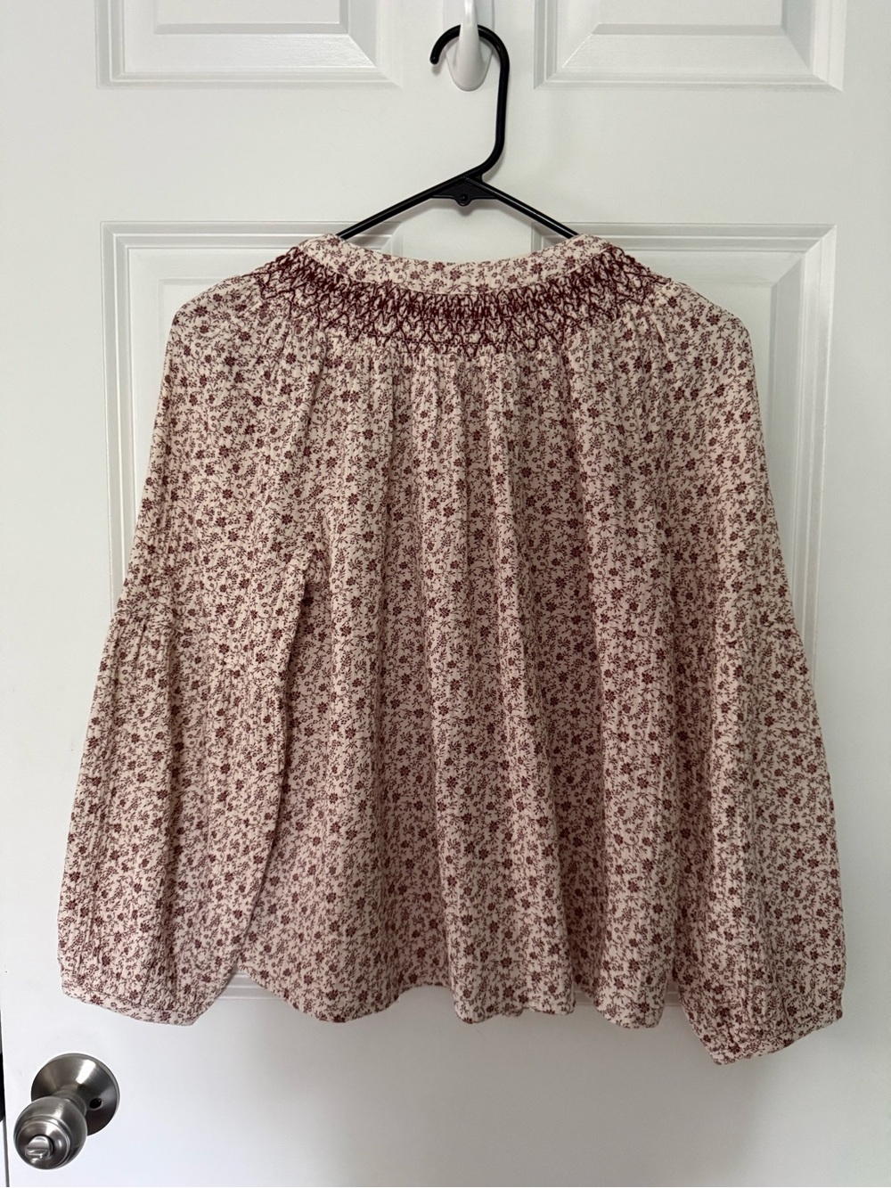 Universal Thread Raglan Long Sleeve Tie Front Top - Picture 5 of 6